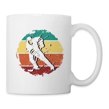 Maillot de hockey sur glace Vintage - Mug blanc - blanc - Droite