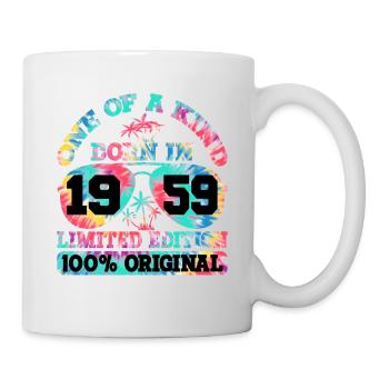 Unique Born 1959 Édition Limitée - Mug blanc - blanc - Droite