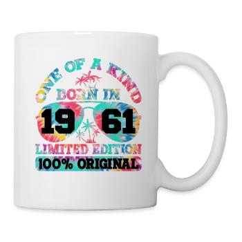 Unique Born 1961 Édition Limitée - Mug blanc - blanc - Droite