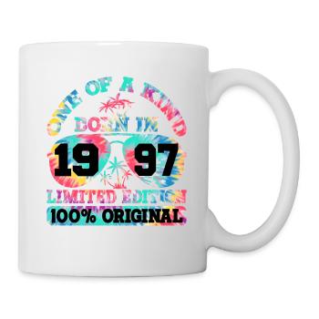 Unique Born 1997 Édition Limitée - Mug blanc - blanc - Droite