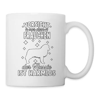 Aussie Mama Australian Shepherd Frauchen Hunde - Tasse - Weiß - Rechts