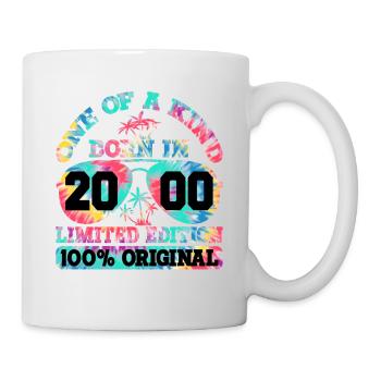 Einzigartig Born In 2000 Limitierte Auflage - Tasse - Weiß - Rechts