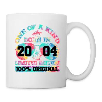 Unique Né en 2004 Édition Limitée - Mug blanc - blanc - Droite