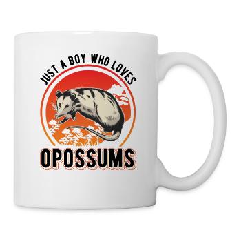 Opossum Young Possum Pouch Rat - Mug - white - Right