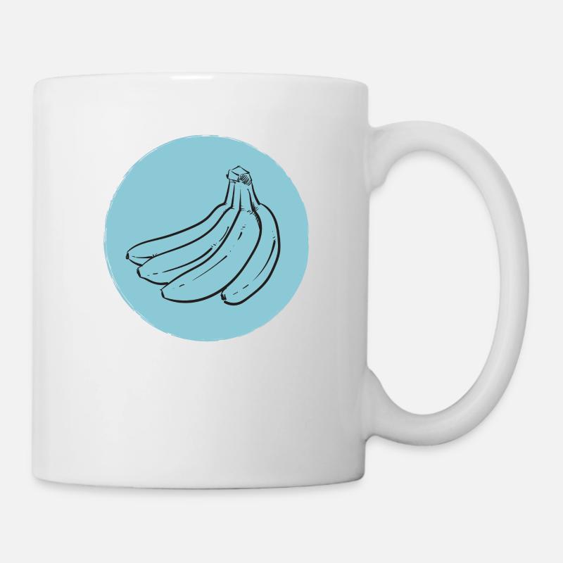 Banane - Tasse - Weiß