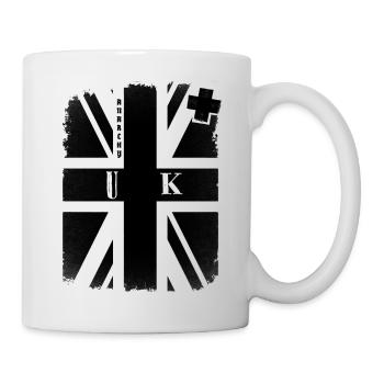 UK Flag - Mug - white - Right