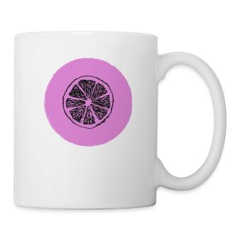 Orange lemon - Mug - white - Right