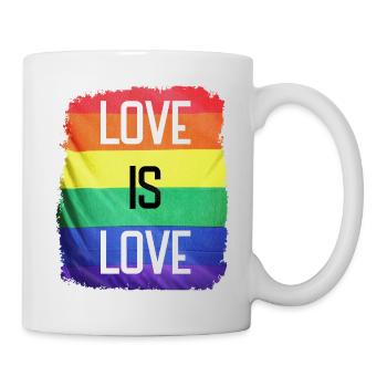 Love is Love, Pride - Mug - white - Right