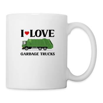Garbage Man Garbage Truck Garbage Truck Garbage Truck - Mug - white - Right
