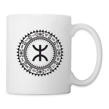 Berberhoroskop - Astrologiezeichen - Tasse - Weiß - Rechts