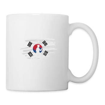 Tae Kwon Do Korean Pride Athlète Arts Martiaux - Mug blanc - blanc - Droite