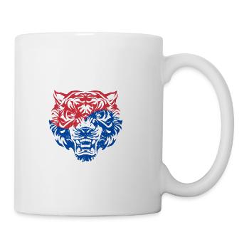 Tae Kwon Do Tiger Korea Funny Taekwondo Korea - Mug - white - Right