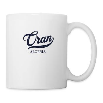 Retro Algeria City - Vintage Oran - Mug - white - Right
