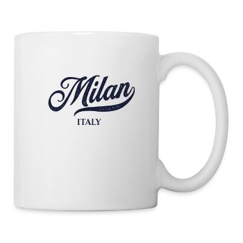 Retro Italie City - Vintage Milan - Mug blanc - blanc - Droite