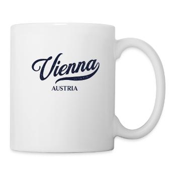 Retro Austria City - Vintage Vienna - Mug - white - Right