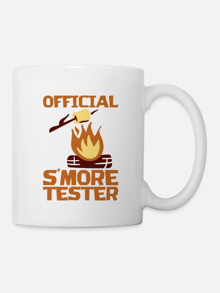 Official S'more Tester - Tasse - Weiß