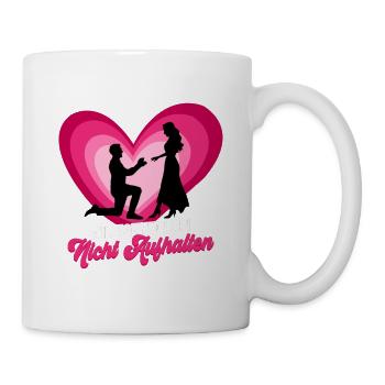 Junggesellenabschied Gruppen Männer - Tasse - Weiß - Rechts