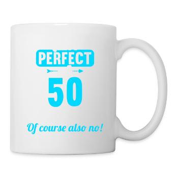 Suis-je parfait à 50 ans 50 ans - Mug blanc - blanc - Droite