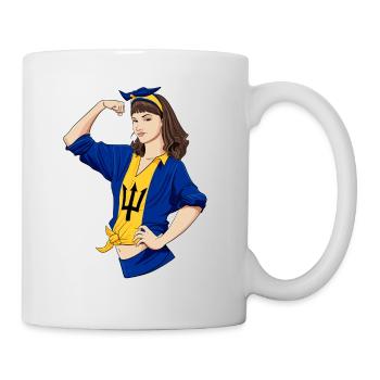 Barbados Girl Unbreakable I Patrimoine de la Barbade - Mug blanc - blanc - Droite