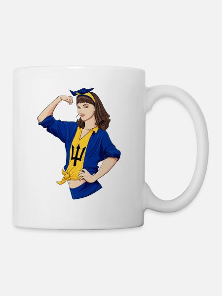 Barbados Girl Unbreakable I Barbados Heritage - Mug - white