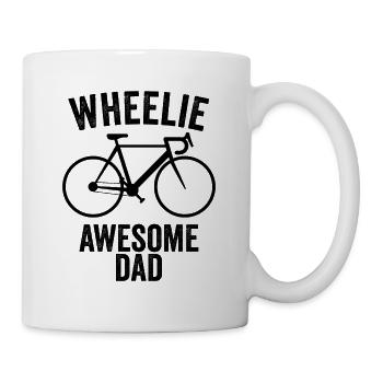 WHEELIE GROSSARTIGER VATER - Tasse - Weiß - Rechts