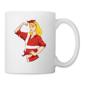 Danish Girl Unbreakable I Danish Heritage I - Mug - white - Right