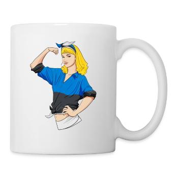 Fille estonienne incassable I Héritage estonien I - Mug blanc - blanc - Droite