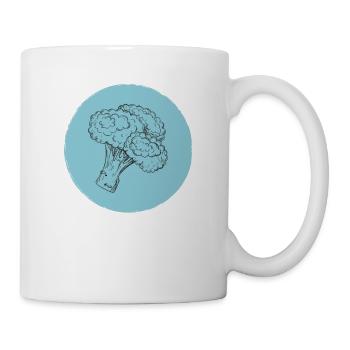 Brokkoli - Tasse - Weiß - Rechts