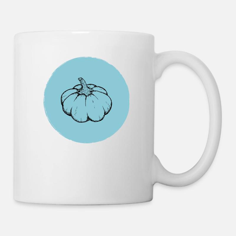 Kürbis - Tasse - Weiß
