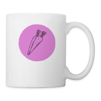 Carotte - Mug blanc - blanc - Droite