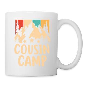 Cousin Crew Camping Outdoor Sunset Summer Camp - Mug - white - Right