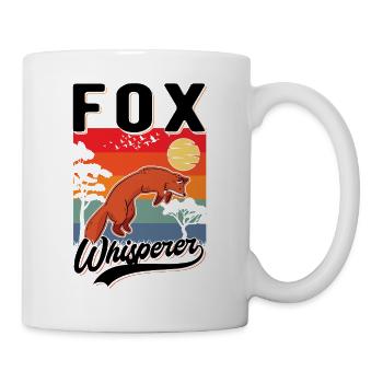 Fox Whisperer Fox Gift Fox Whisperer - Mug - white - Right