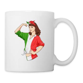 Italy Girl Unbreakable I Italy Heritage I - Mug - white - Right