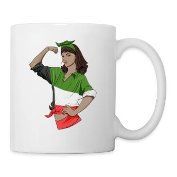 Fille koweïtienne incassable I Héritage koweïtien I - Mug blanc - blanc - Droite