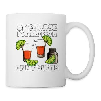 Tequila Spruch Trinker trinken Alkohol Fan - Tasse - Weiß - Rechts