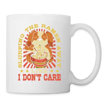 Slurping The Ramen Away Like I Don't Care | Ramen - Mug - white - Right