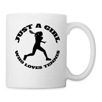 Tennis Girls Tennis Club Tennis Player Woman - Mug - white - Right