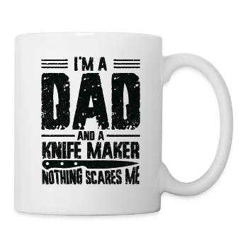 Knifemaking Knife Making Bladesmith Smithing Knife - Mug - white - Right