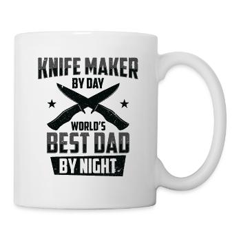 Knifemaking Knife Making Bladesmith Smithing Knife - Mug - white - Right