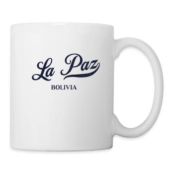 Rétro Bolivie City - Vintage La Paz - Mug blanc - blanc - Droite