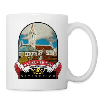 Burgenland Mattersburg Österreich Souvenir - Tasse - Weiß - Rechts