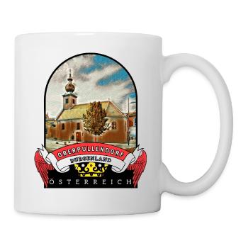Burgenland Oberpullendorf Österreich Souvenir - Tasse - Weiß - Rechts