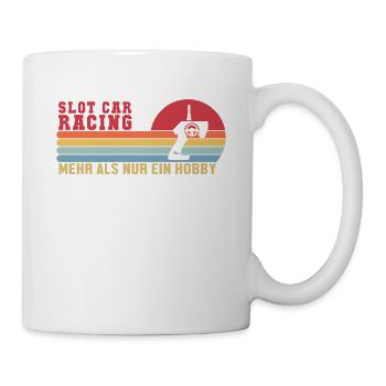 Slot Car mehr als ein Hobby Drag Racing RC Car - Mug - white - Right