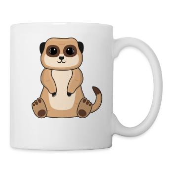 Meerkat Lover Gift Funny Animals - Mug - white - Right