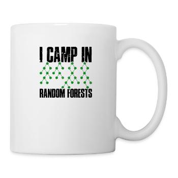 I camp in random forests - networks - Mug - white - Right