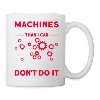 Machines Can Learn Better - Mug - white - Right