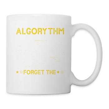 Programmeur d’algorithmes d’intelligence artificielle - Mug blanc - blanc - Droite