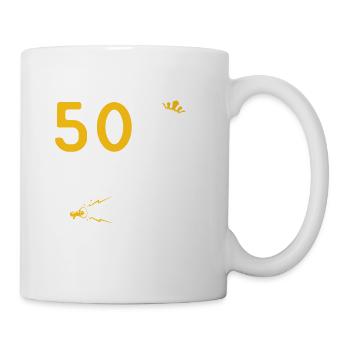Ich Bin Jetzt 50 Bitte Laut Und Deutlich Sprechen - Tasse - Weiß - Rechts