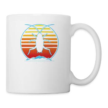 Kammerjäger I Ungeziefer Motiv für - Tasse - Weiß - Rechts