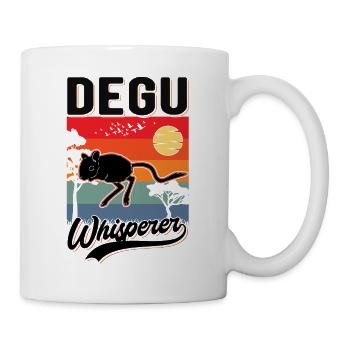 Degu Flüsterer Degu Whisperer - Mug - white - Right